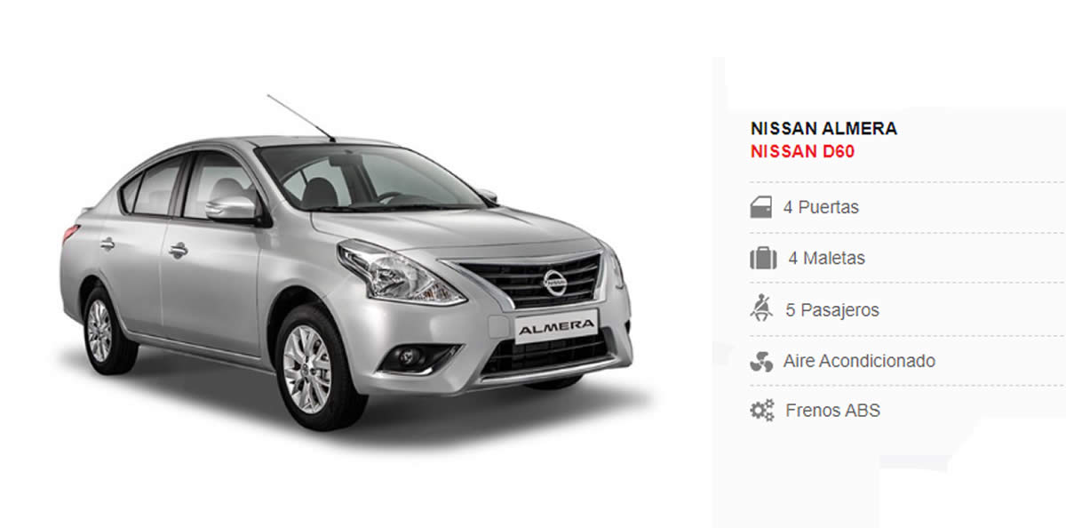 joel-car-rental-nissan-almera-alquiler